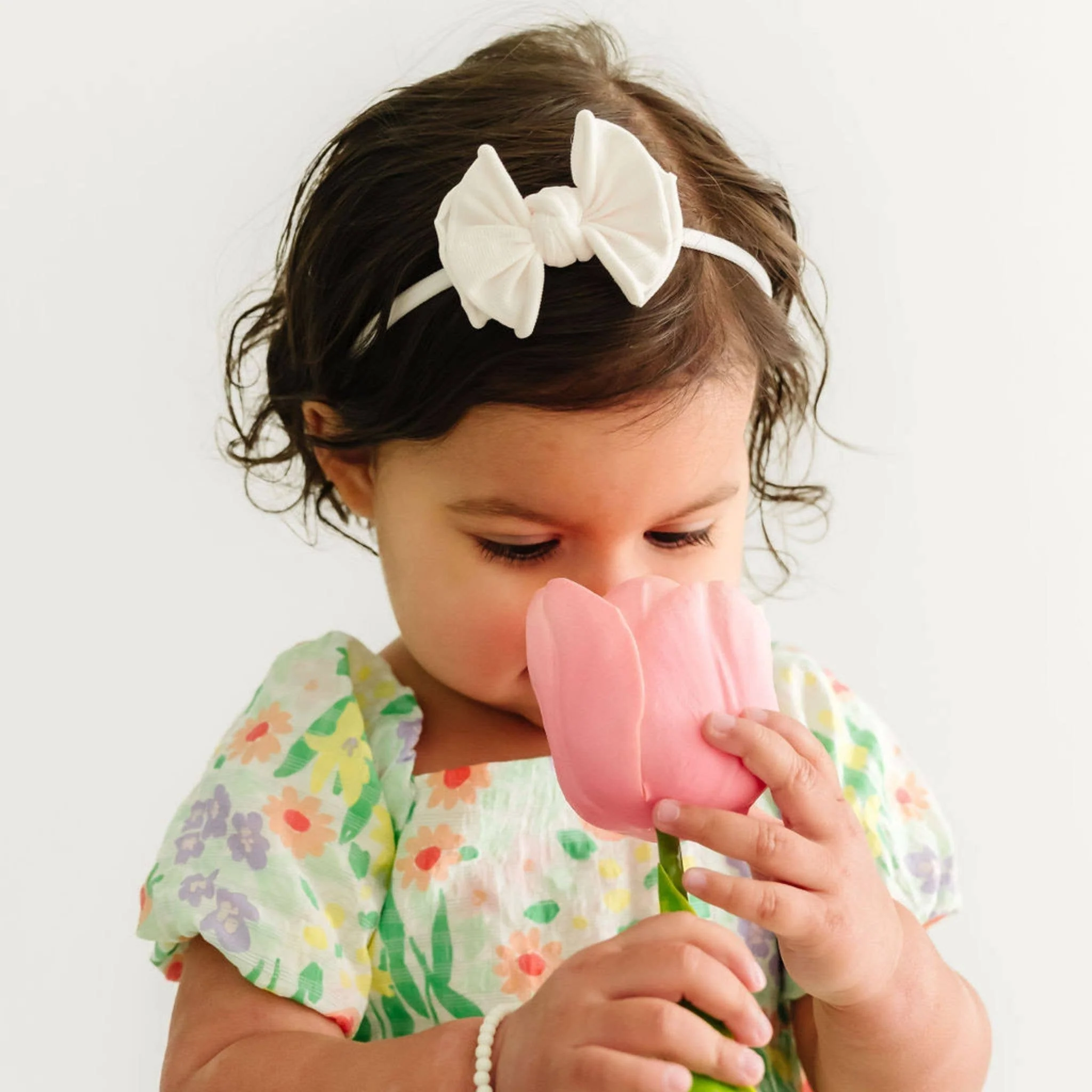 BABY BLING - Baby FAB® Skinny Soft Nylon Bow Headband - Image 11