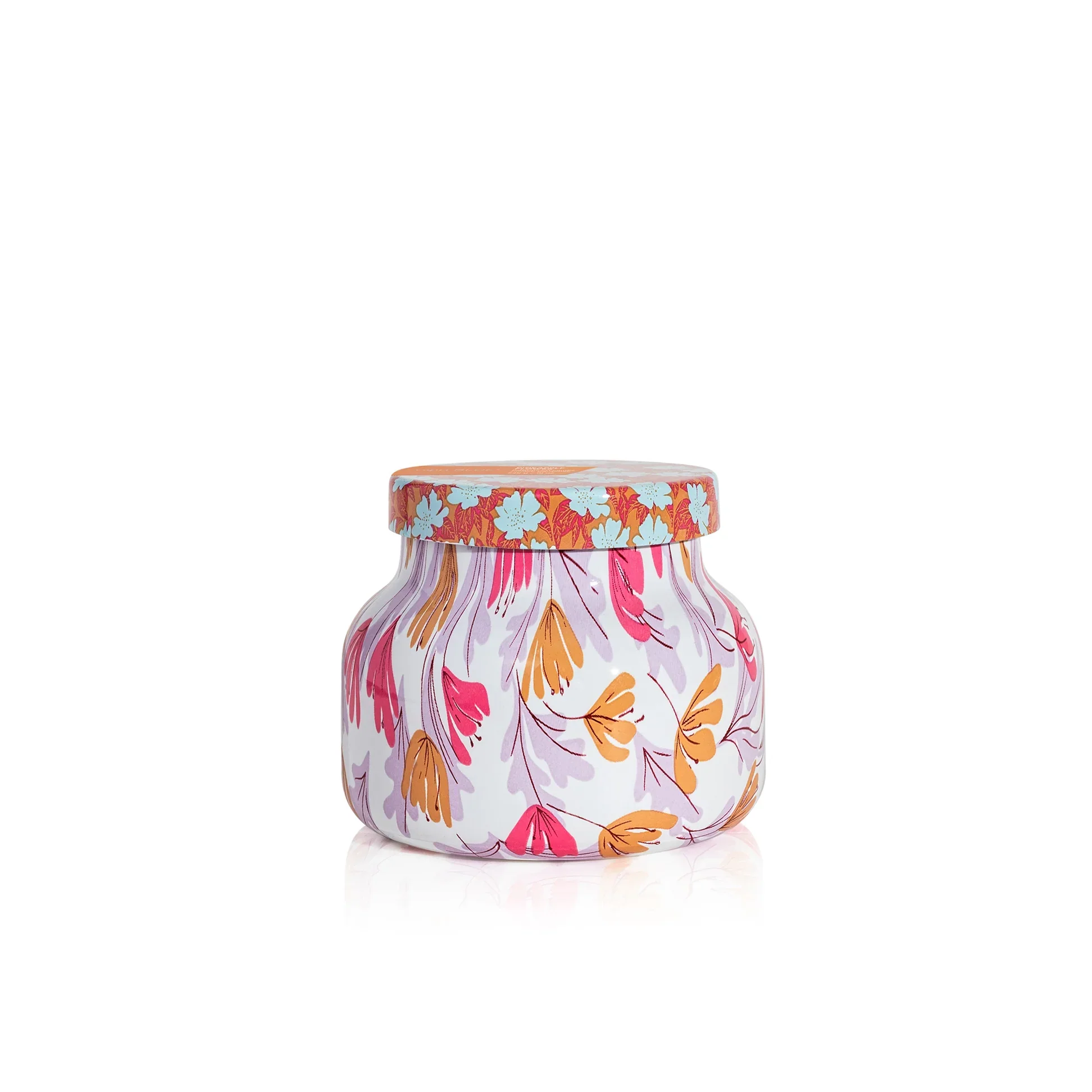 CAPRI BLUE - Pineapple Flower Pattern Play Petite Jar, 8 oz - Image 2