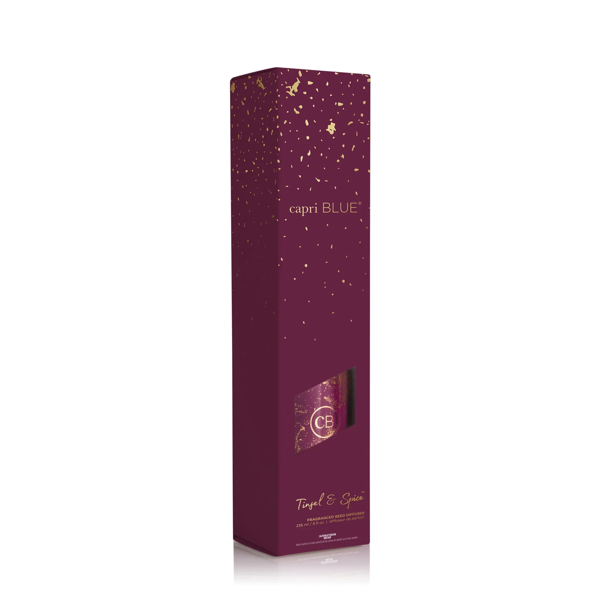 CAPRI BLUE - Tinsel & Spice Glimmer Reed Diffuser, 8 fl oz - Image 2