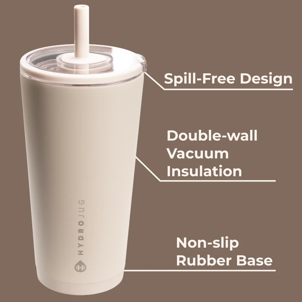 HYDROJUG - Everyday Tumbler 20oz - Dune - Image 5