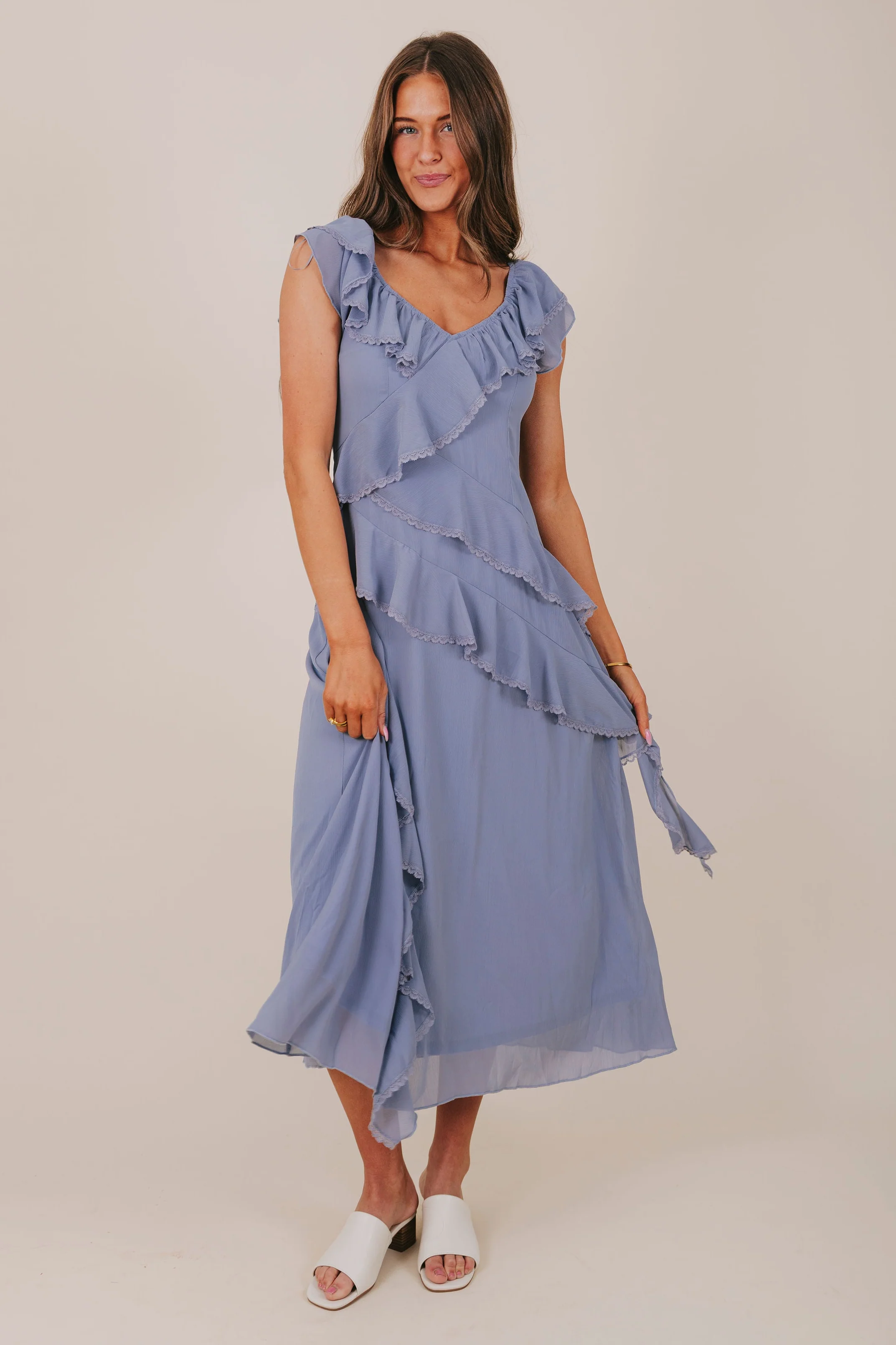 INCLUSIVE SIZING - Moonlight Serenade Dress - 2 Colors! - Image 4