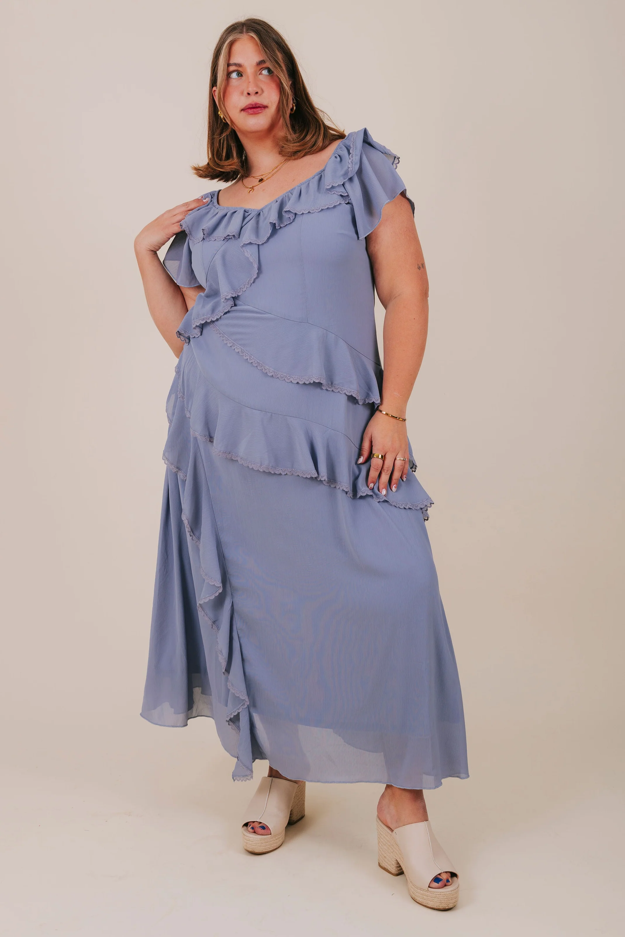 INCLUSIVE SIZING - Moonlight Serenade Dress - 2 Colors! - Image 8