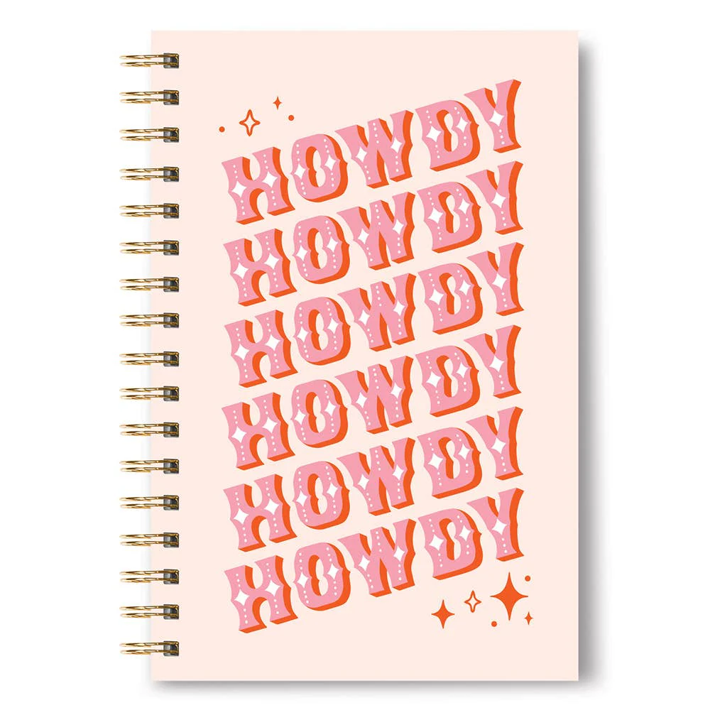 STUDIO OH! - Howdy Partner Medium Spiral Notebook - Image 2