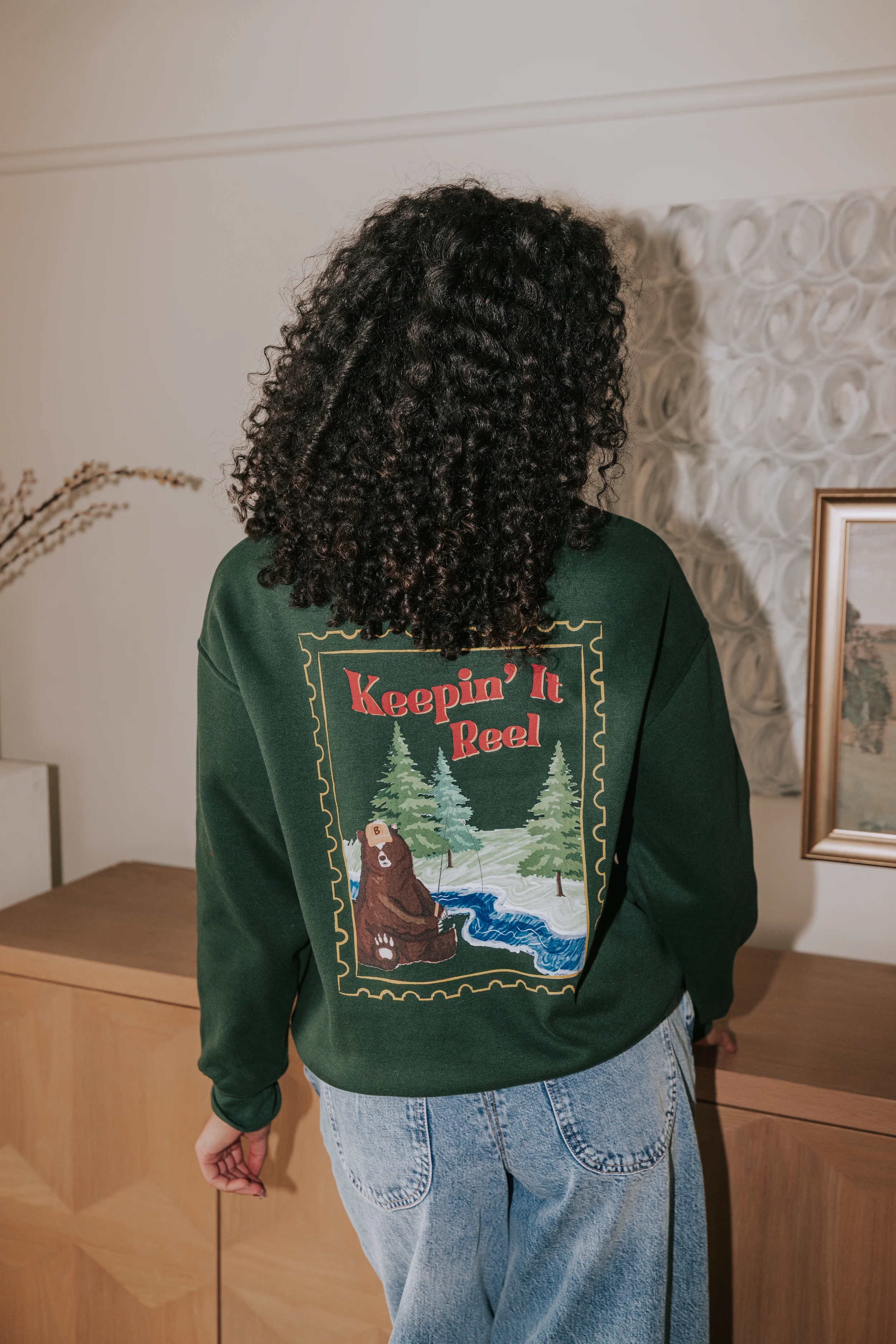 Keepin' It Reel Sweatshirt - Image 2