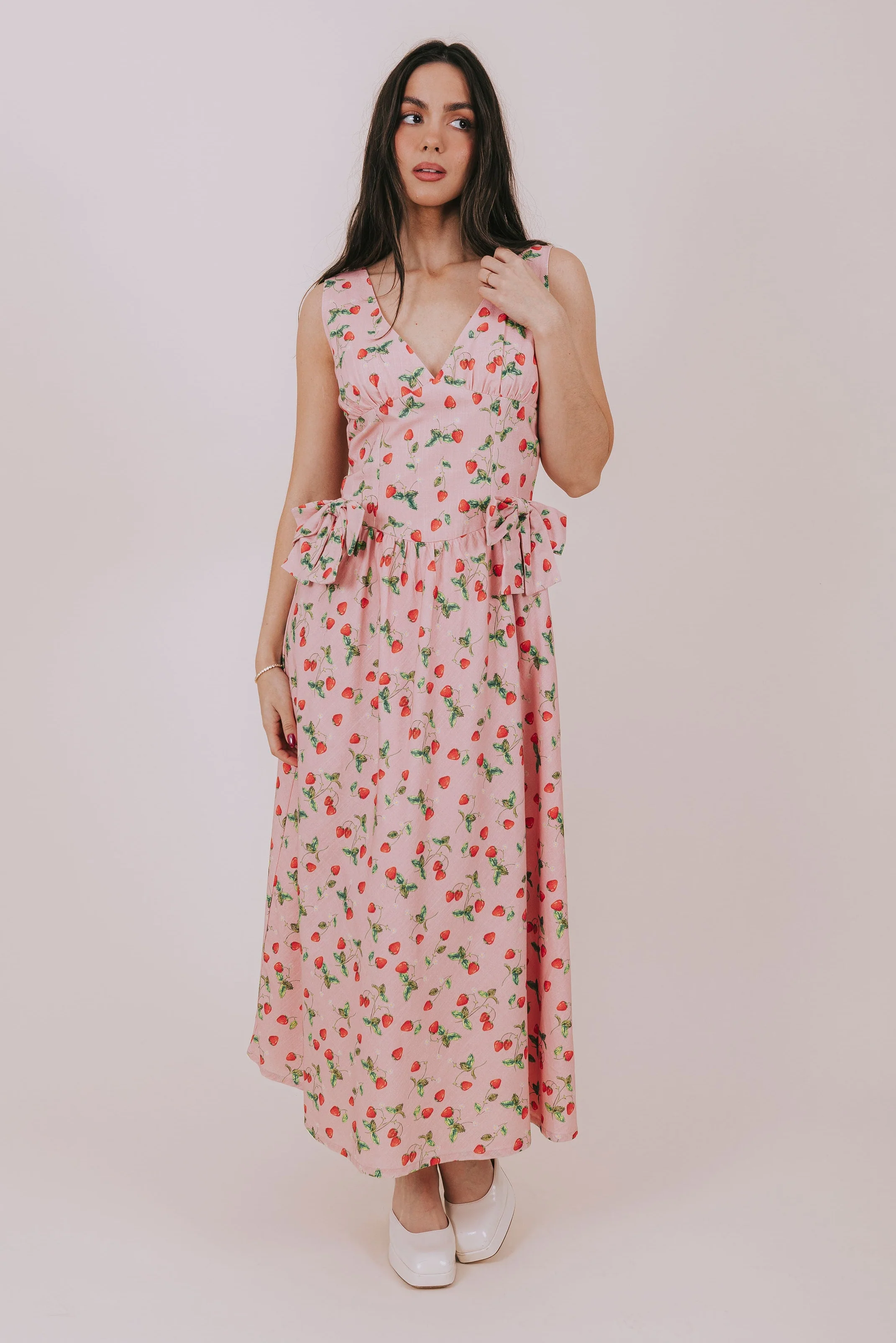 Strawberry Sunrise Dress
