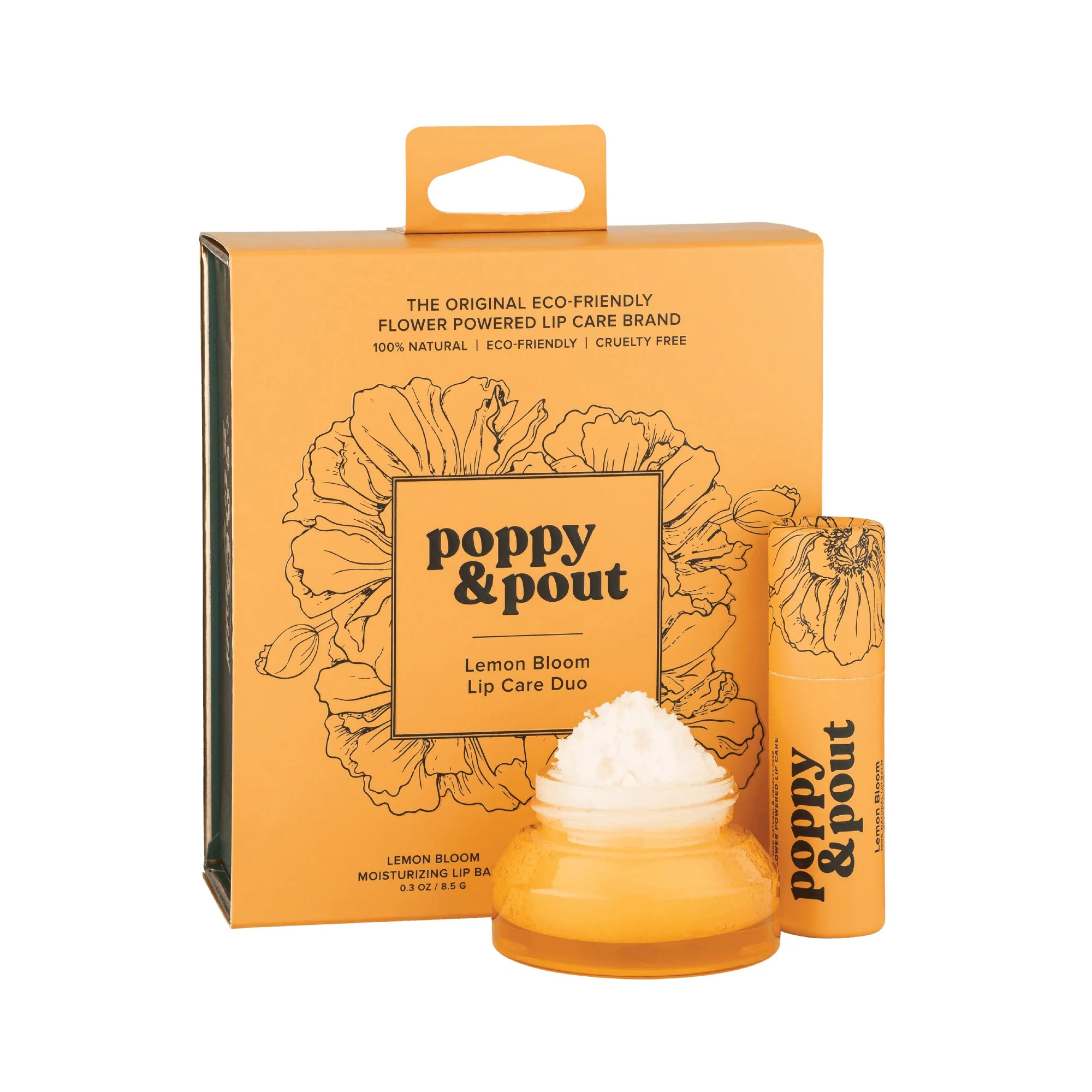 POPPY & POUT - Lip Care Duo - Lemon Bloom - Image 8