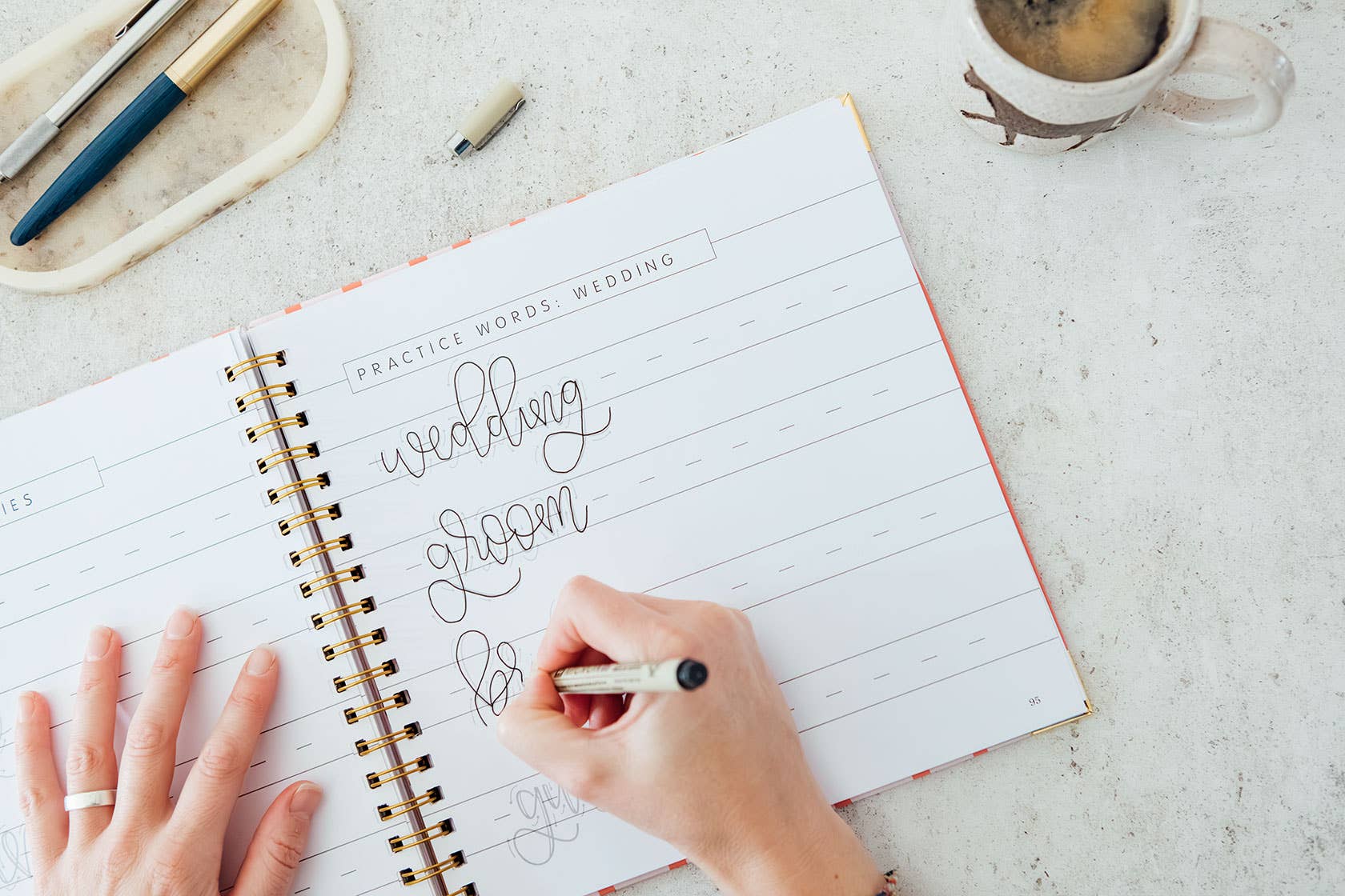 Modern Calligraphy: A Calligraphy Practice Workbook - Image 6