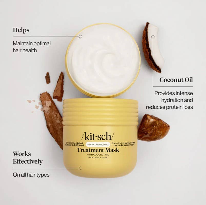 KITSCH - Moisturizing Coconut Oil Deep Conditioning Treatment Mask - Image 2