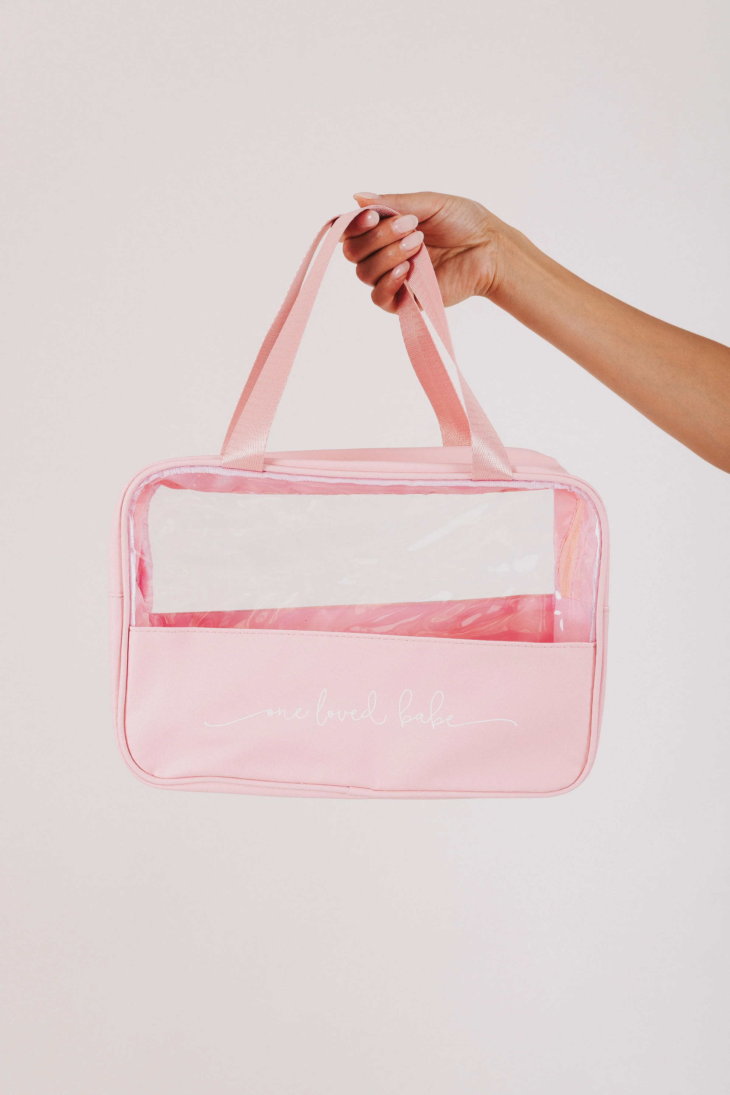 OLB Logo Oversized Makeup Bag