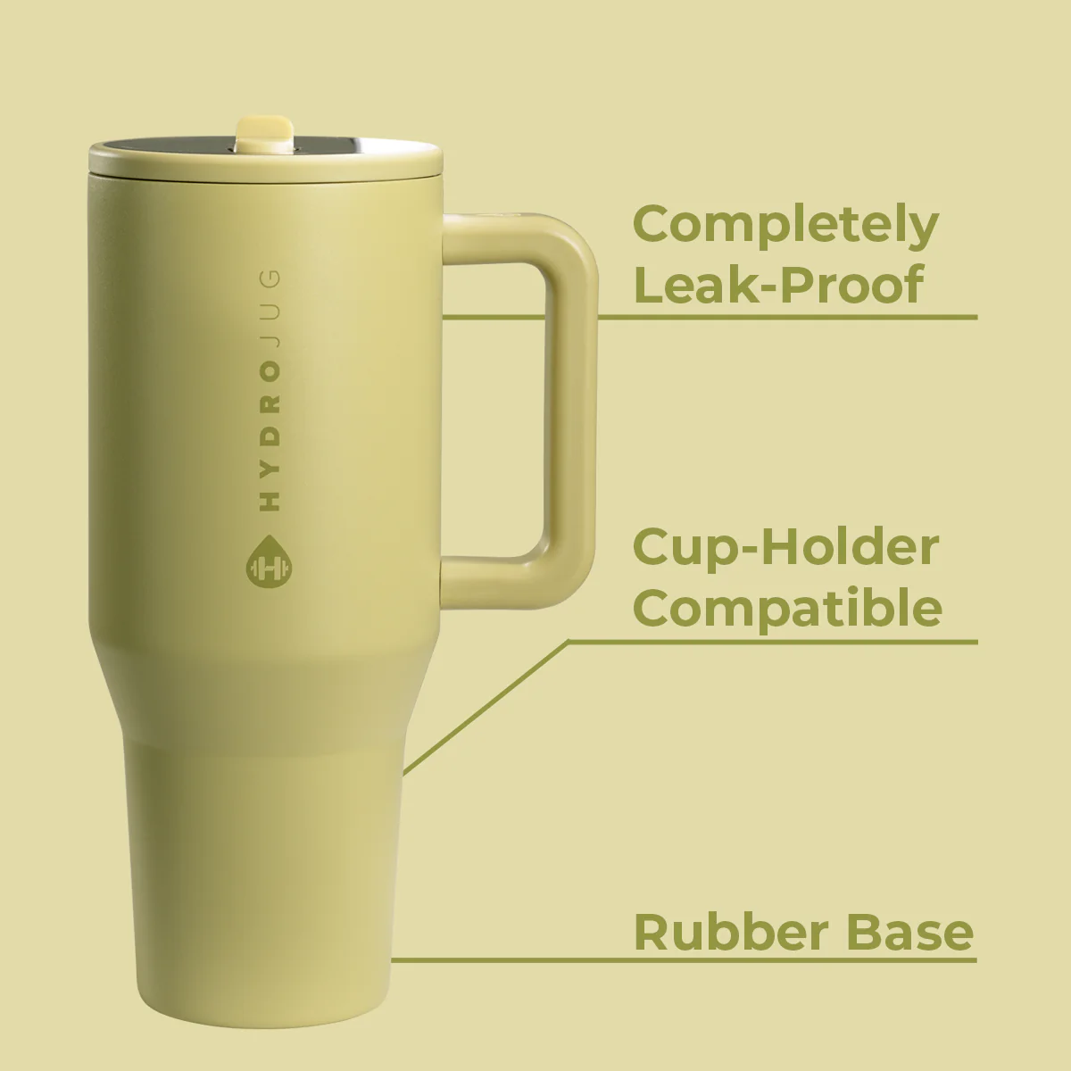 HYDROJUG - Traveler 40 oz - Olive - Image 5