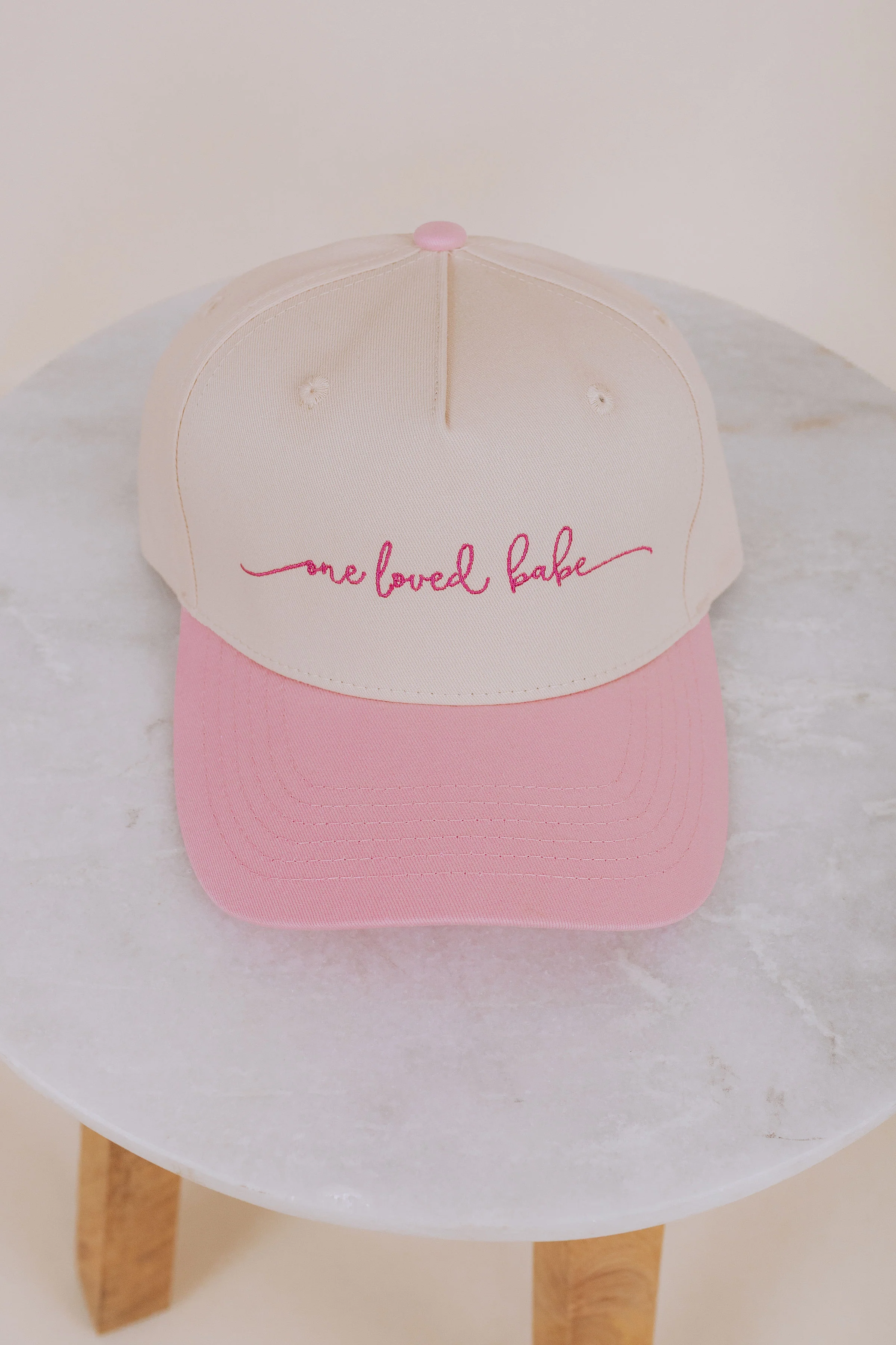 One Loved Babe Logo Trucker Hat - Image 2