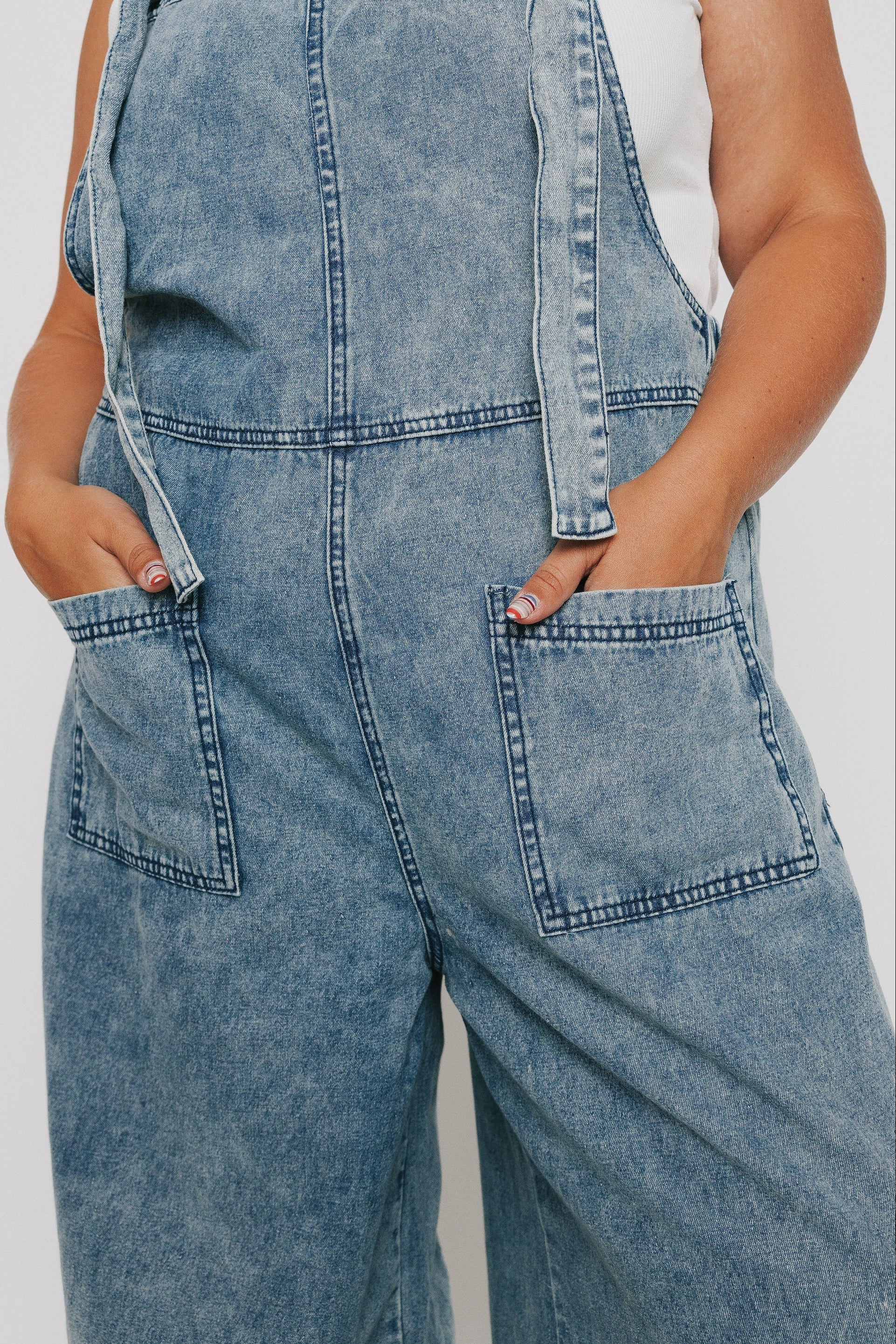 PLUS SIZE - Just Another Day Overalls - Image 4
