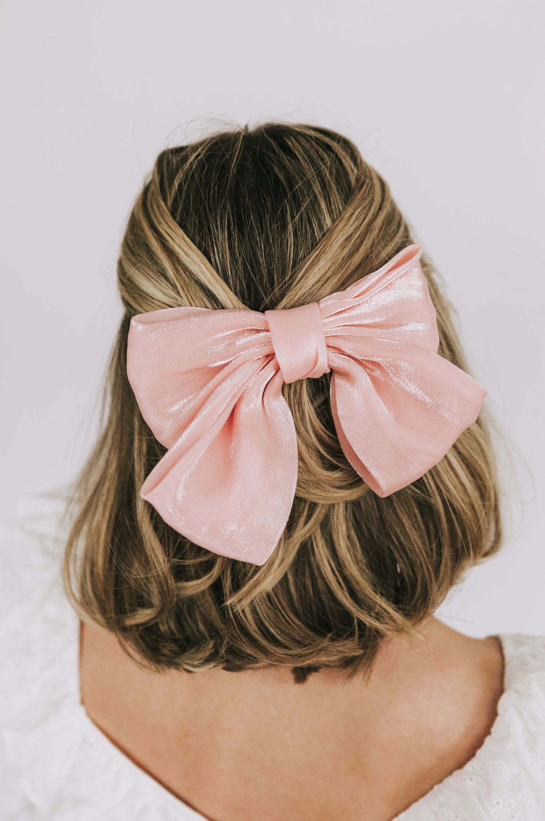 Rosy Glow Bow - Image 2