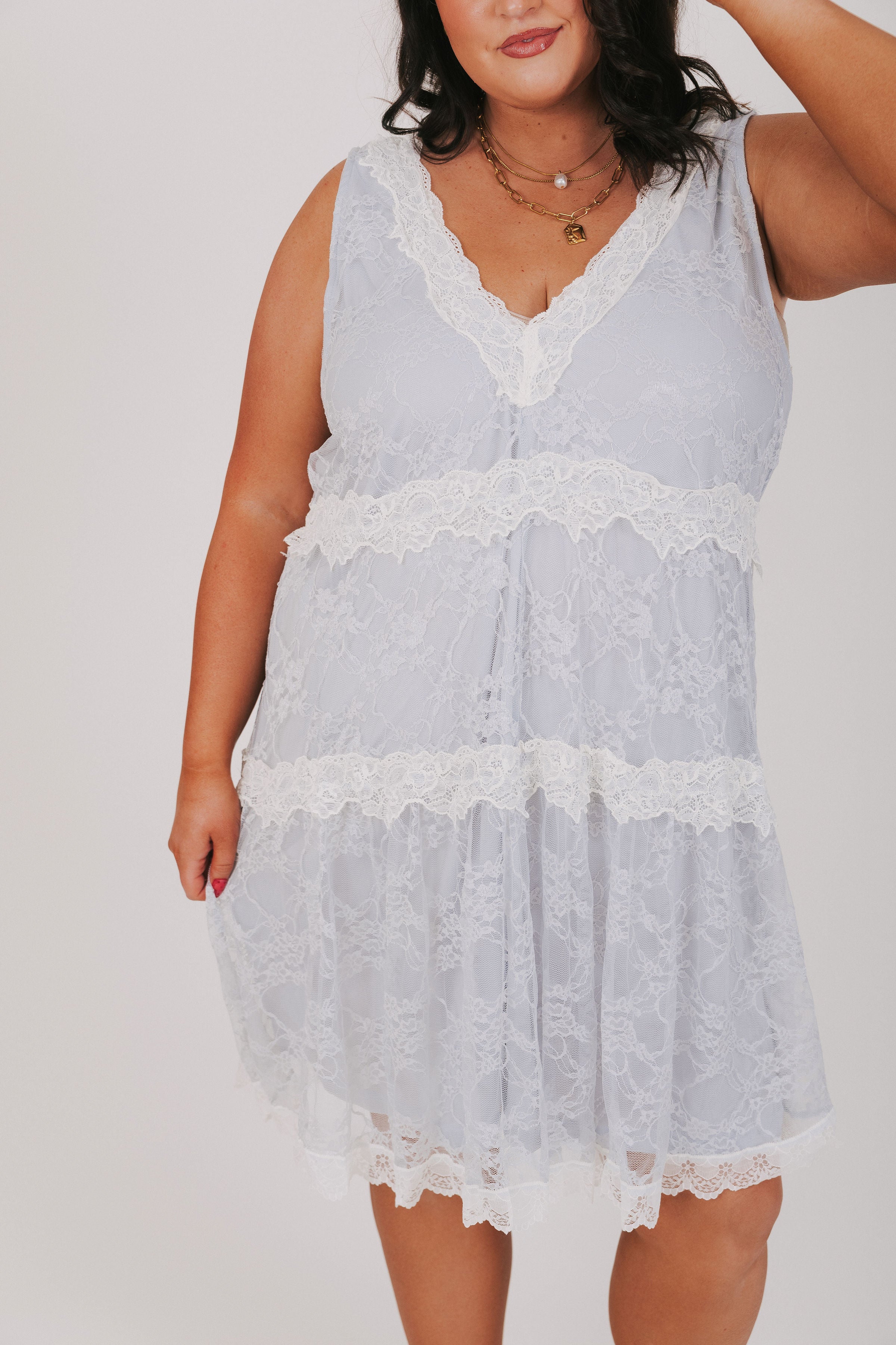 INCLUSIVE SIZING - Serene Skies Dress - Image 8