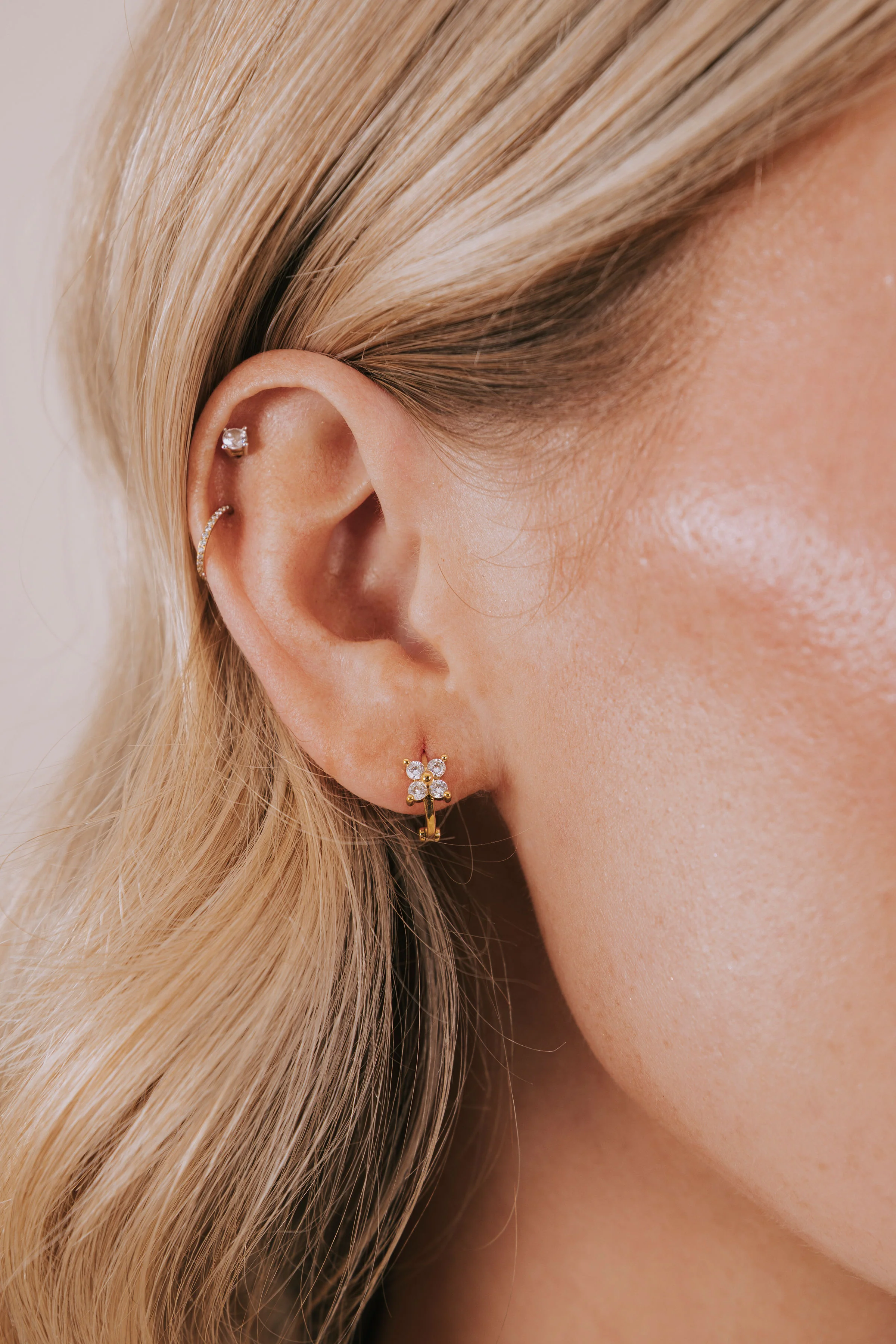 Seriously Earrings - 14K Gold Plated - Image 2