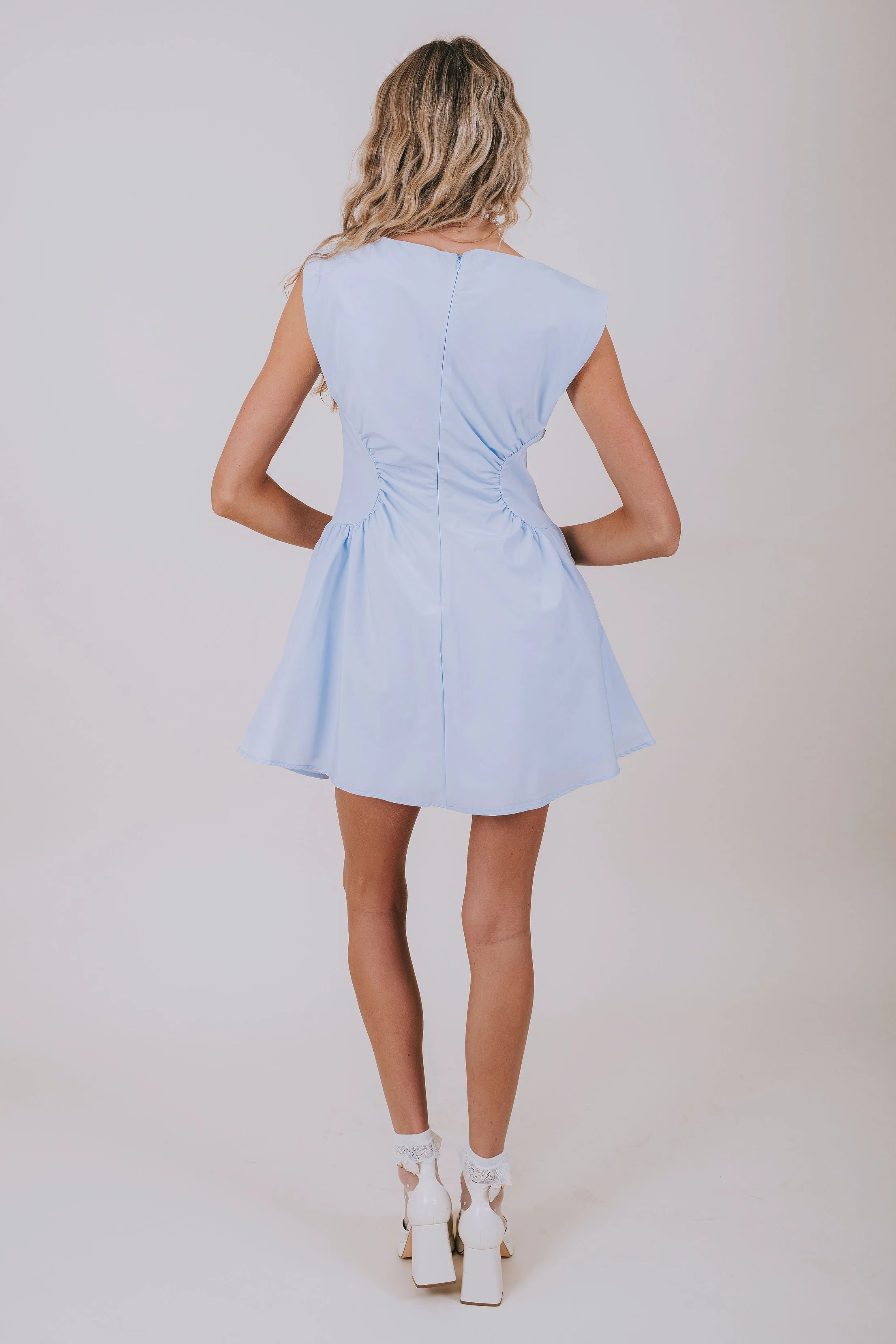 Skies Are Blue Dress - 2 Colors! - Image 3