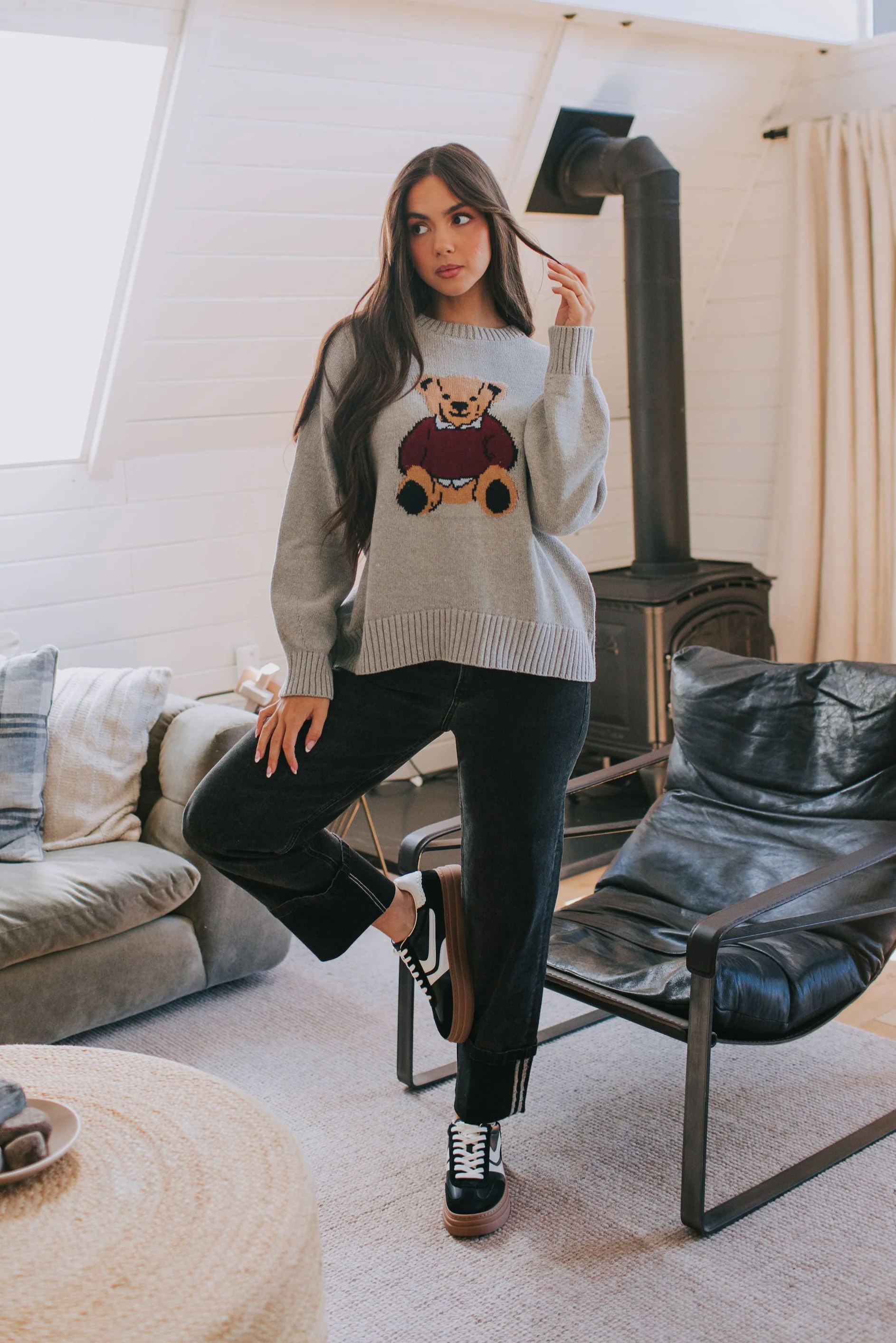 Sophisticated Teddy Bear Sweater - Image 7