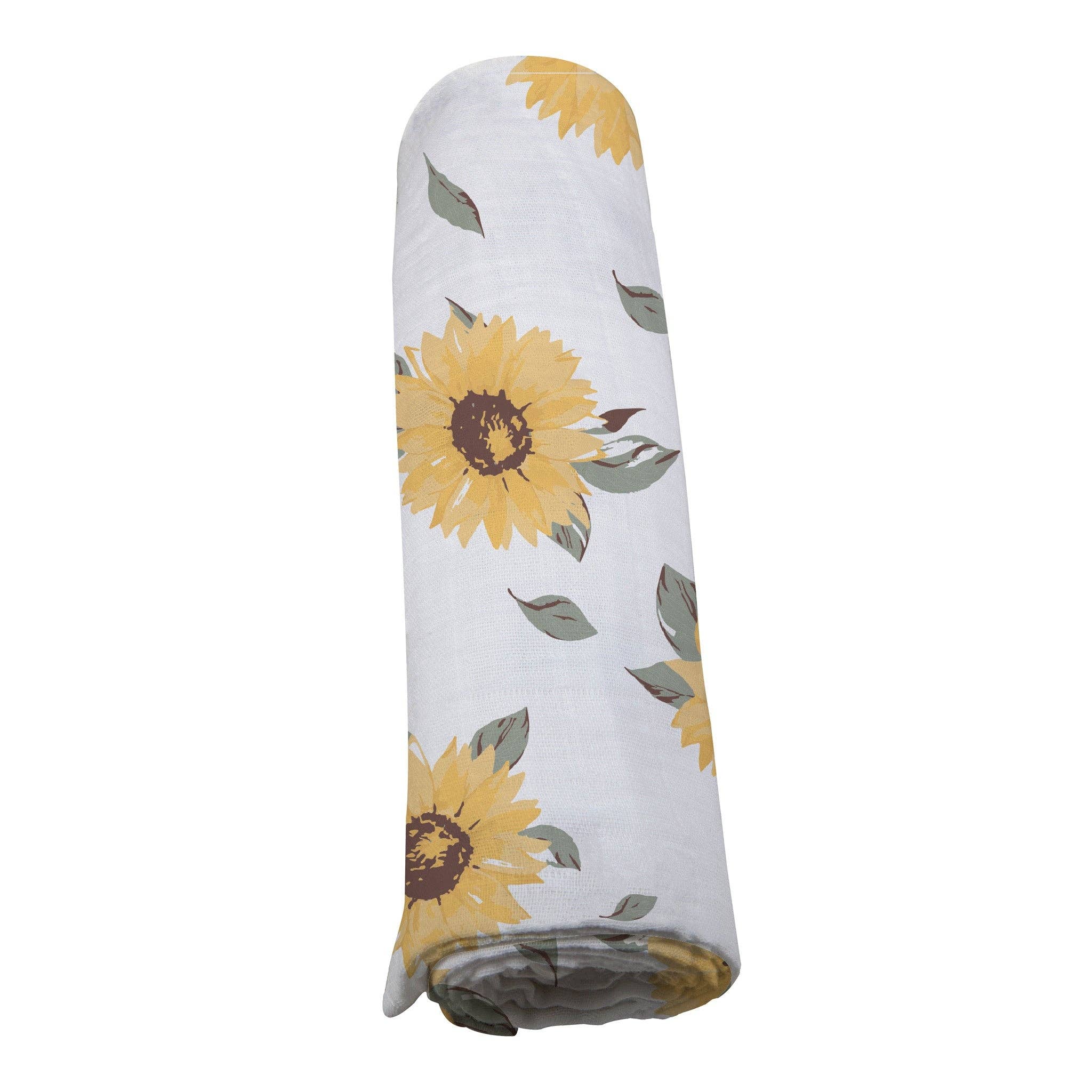 BABY - Sunflower Farm Bamboo Swaddle - Image 6