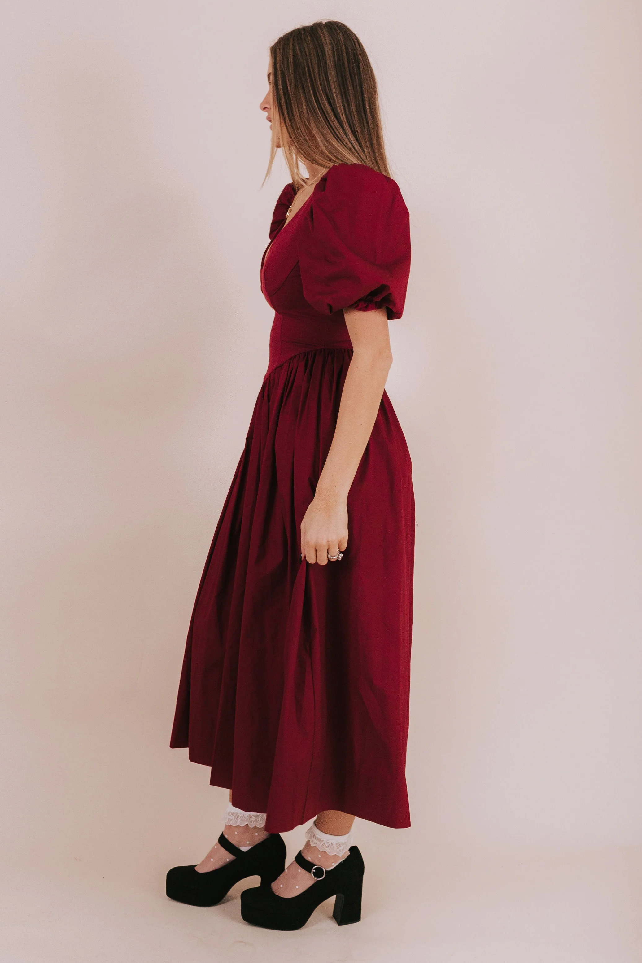 Sweet Sangria Dress - Image 6